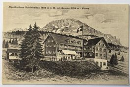 FLUMS Alpenkurhaus Schönhalden mit Guscha