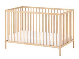IKEA SNIGLAR Babybett Buche 60x120 cm inkl. Matratze