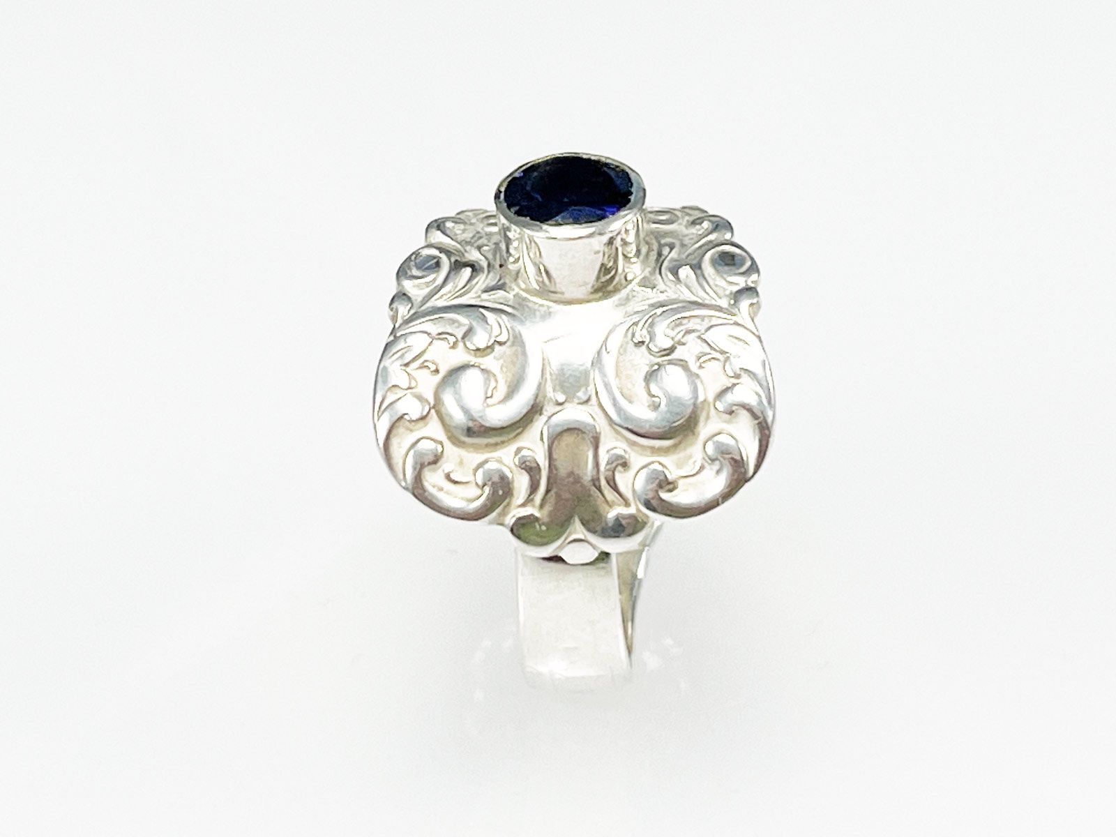 Anelli: Offener Silberring mit Iolith – Nuovo e nell'imballaggio originale da Meilen venduto da Byrd-bijoux 3