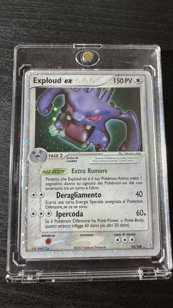 Pokémon Sammelbilder & Trading cards: Exploud Ex holo 92/100 Ex Crystal Guardians  – Gebraucht aus Belprahon von Rob_ain 2
