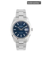 Rolex Datejust Blue Dial