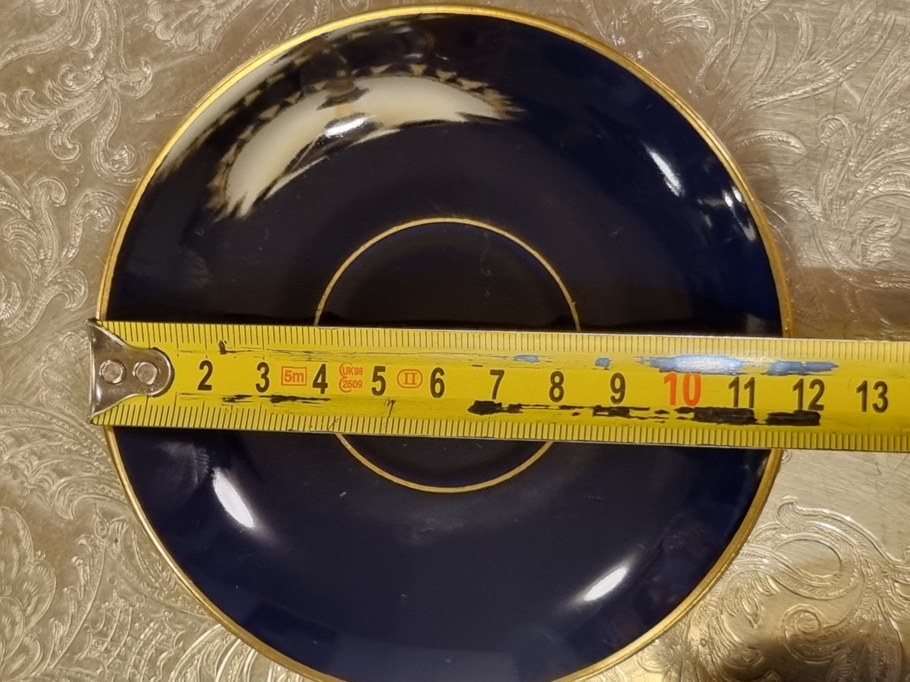Tazze: Ilmenau Echt Kobalt Teetasse mit Goldrand – Usato da Scharnachtal venduto da devin03 5