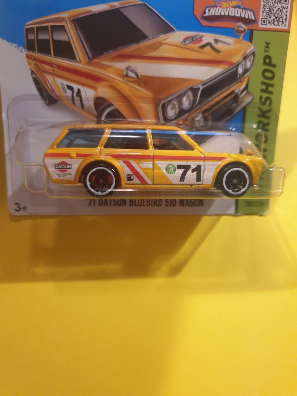 Hot Wheels Modellini d'auto: Hot Wheels '71 DATSUN BLUEBIRD 510 WAGON – Nuovo e nell'imballaggio originale da Oftringen venduto da Rotor 4