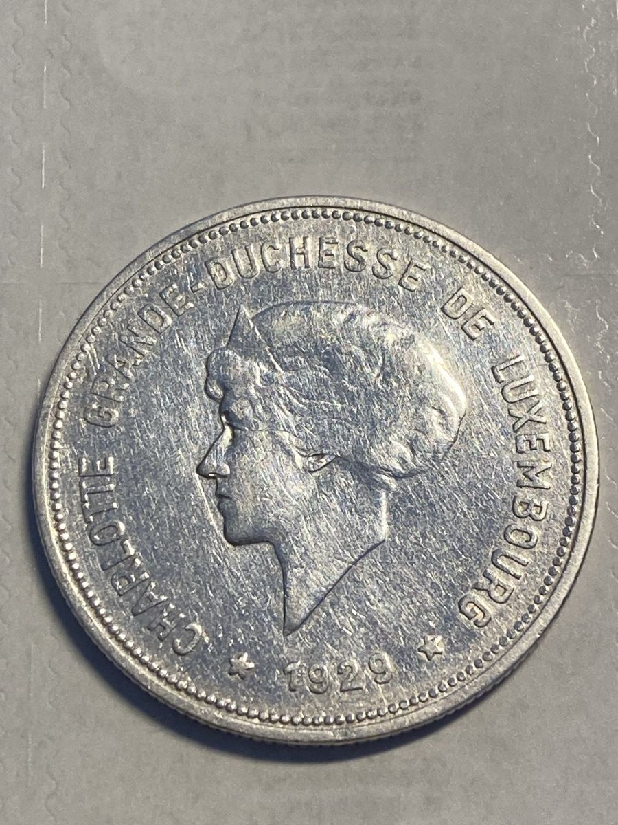 Tutti le monete: Luxembourg, 5 Francs 1929 argent – Usato da Corsier-sur-Vevey venduto da Ginoarturo