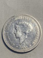 Luxembourg, 5 Francs 1929 argent
