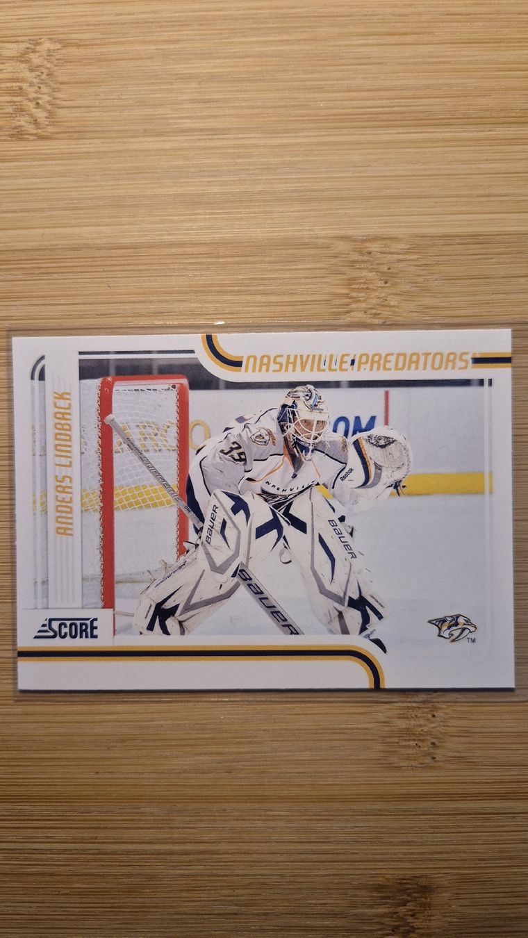 NHL Sammelbilder & Trading cards: NHL Anders Lindback Nashville Predators – Gebraucht aus Bellach von IceCards-80