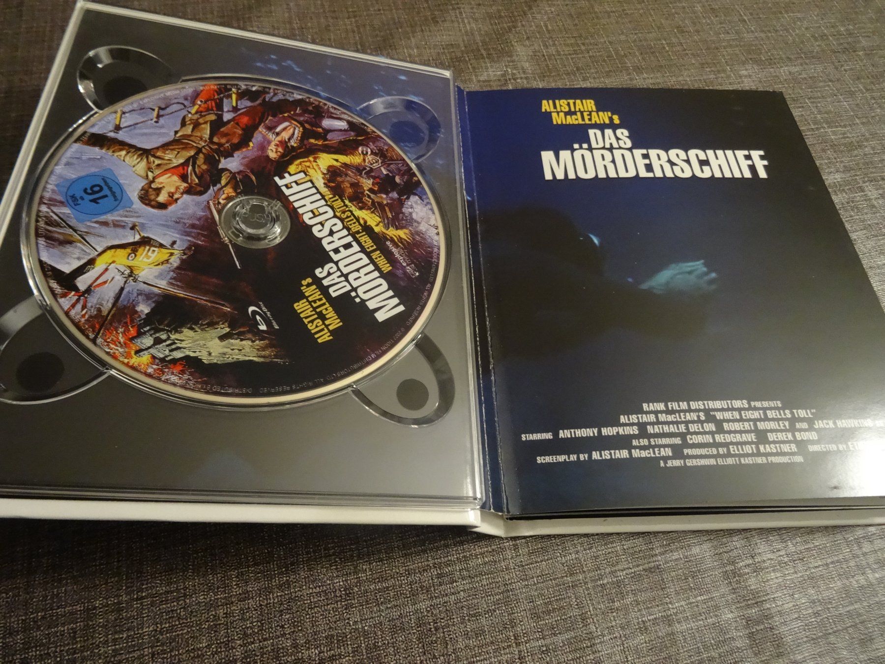 Tutti i DVDs: Das Mörderschiff DVD BLU-RAY MEDIABOOK – Usato da Olten venduto da Disc-Verkauf 1