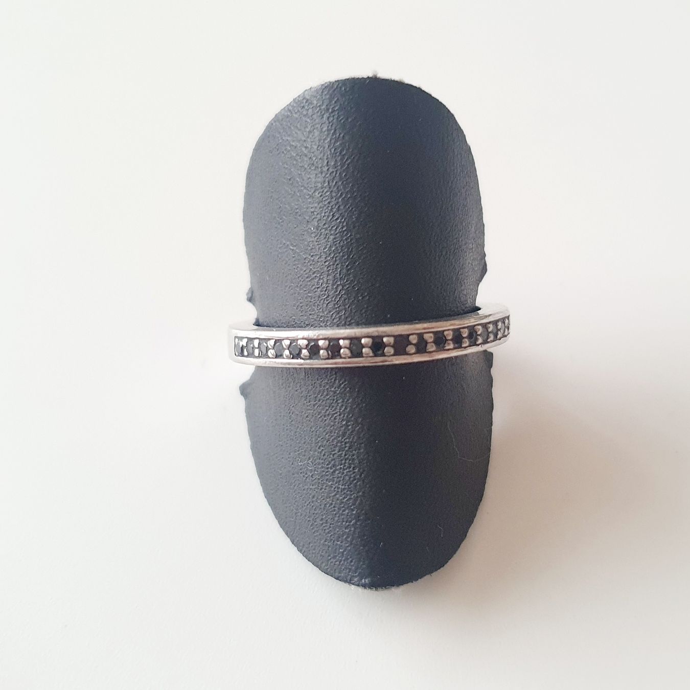 Anelli: Silber Ring Damenring   925  mit  Steinen Größe 18,2 mm – Usato da Kreuzlingen venduto da Wunderkiste123 2