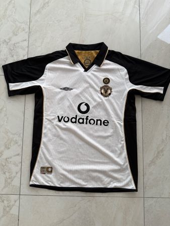 Maillot Vintage 2001/02 Manchester United Extérieur - Beckham 7