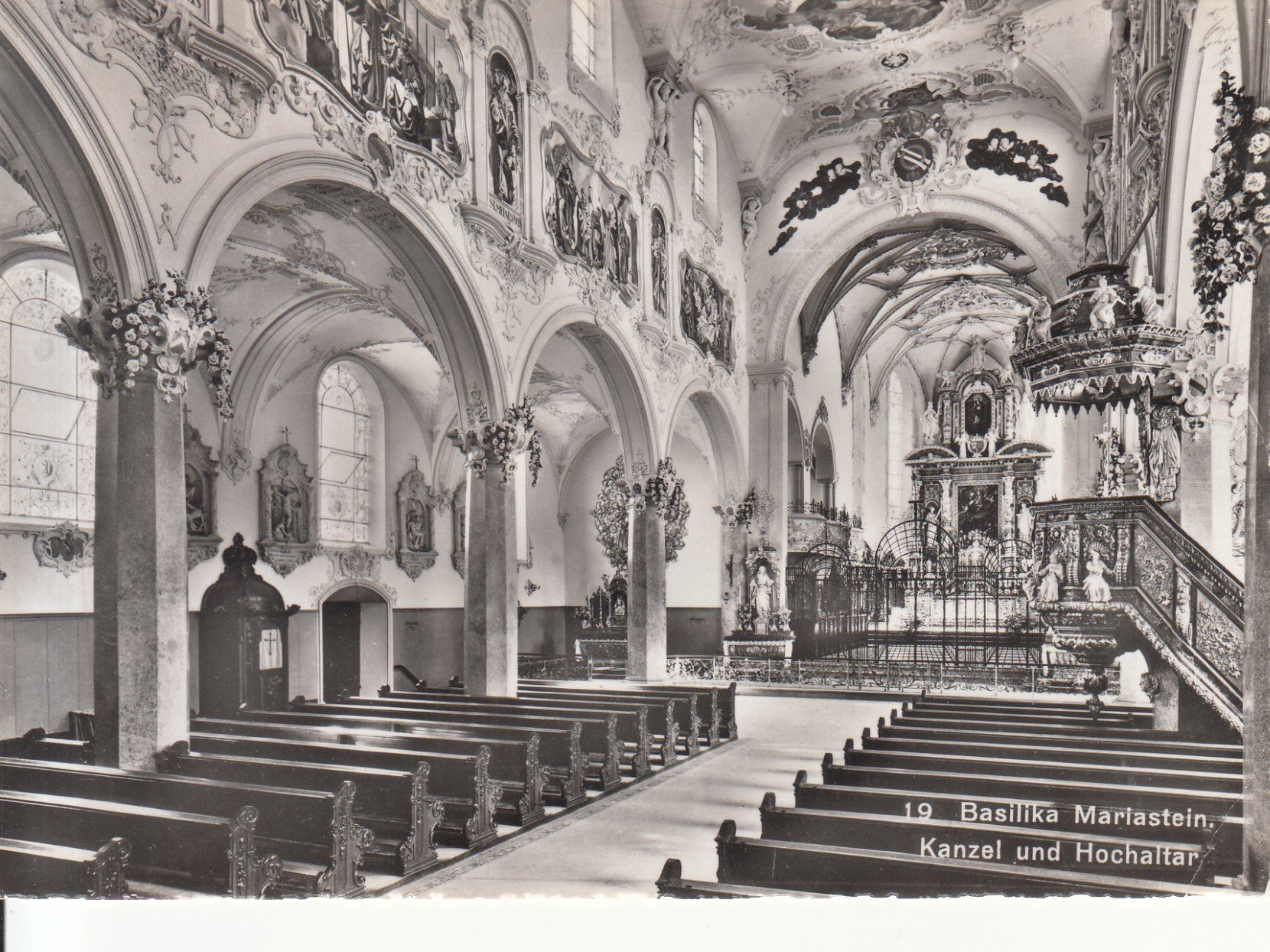 Cartoline postali: Mariastein 1958 – Usato da Bürglen TG venduto da StampGraf