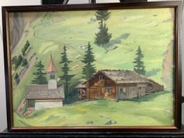 Landschaftsgemälde 1927