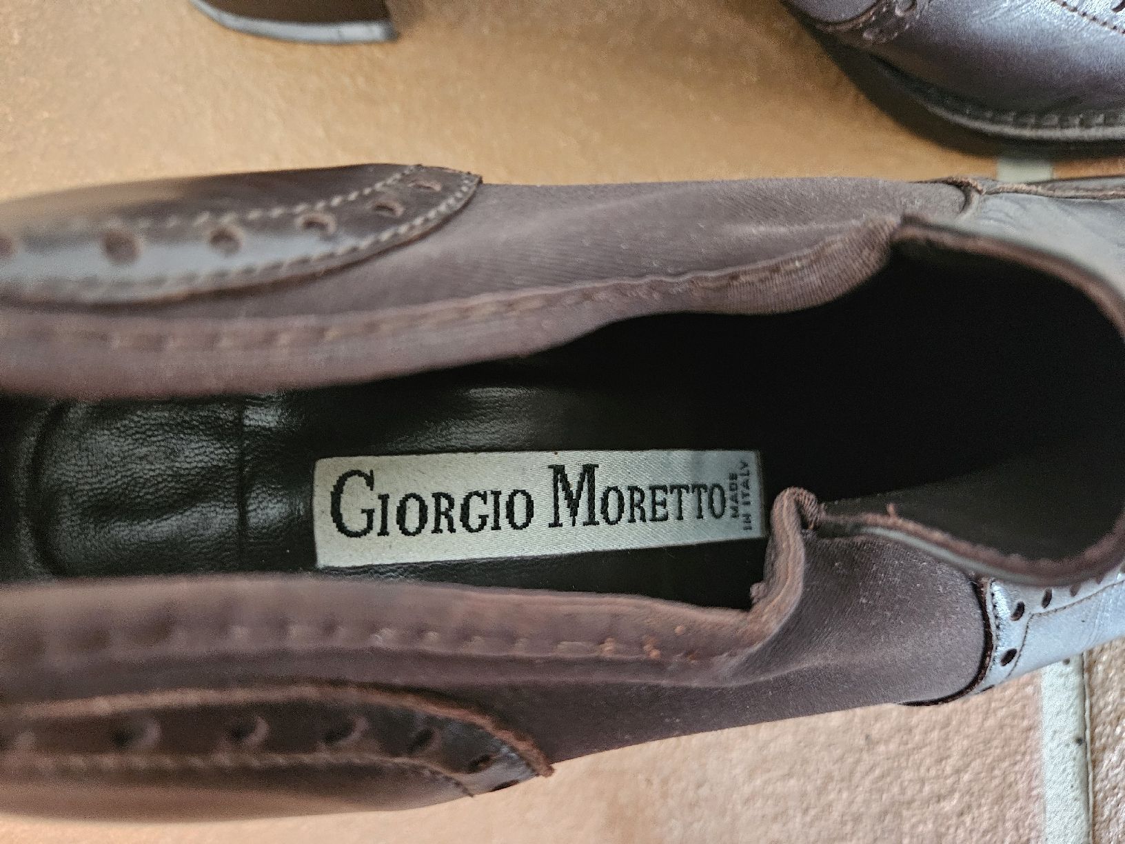 Scarpe da donna: Giorgio Moretti Leder-Schuhe Gr. 38 – Usato da Eschenbach SG venduto da MarThu 2