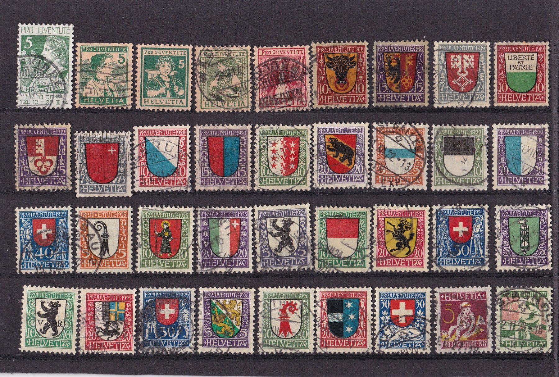Tutti i francobolli: CH Briefmarken Lot "Pro Juventute & Pro Patria" – Usato da Münchwilen AG venduto da Nesar