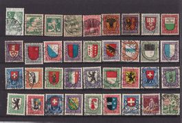 CH Briefmarken Lot "Pro Juventute & Pro Patria"