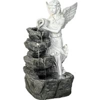 STILISTA Gartenbrunnen Engel 35x32x49cm