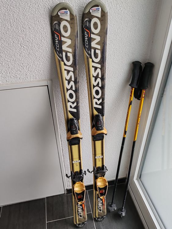 Rossignol Skistöcke – 140 Cm – Klassische Rennrodelstöcke Für Den Skisport – Modell RDI9520