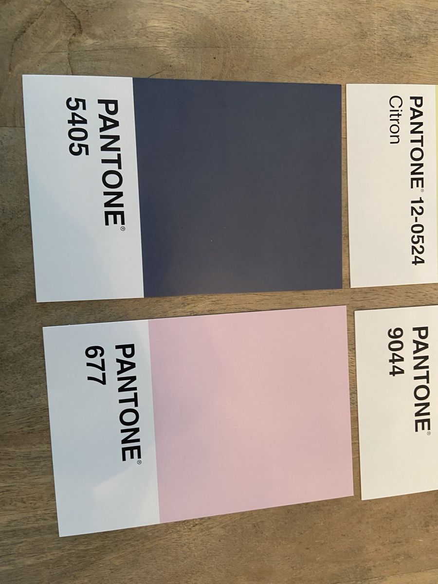 Cartoline postali: 4 AK ungelaufen Pantone Farbsystem – Nuovo (secondo la descrizione) da Luzern venduto da waterfront1 2