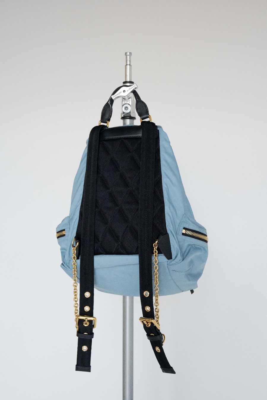 Burberry Zaini: Burberry Rucksack blau Nylon – Usato da Rüschlikon venduto da janepol 1