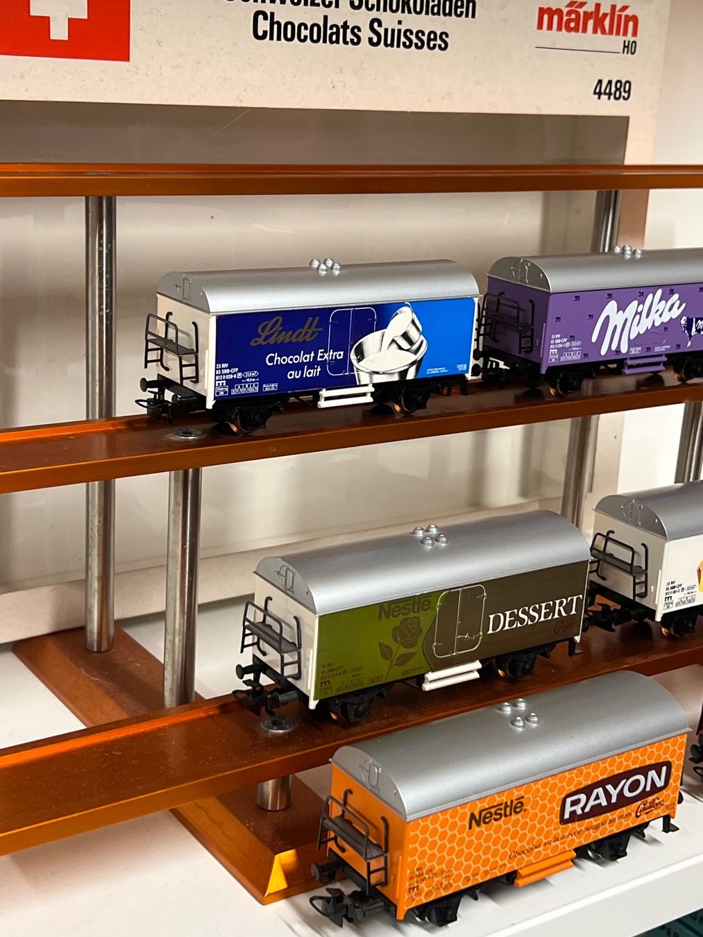 Märklin Modellini di ferrovie: Märklin 4489 Schweizer Schokolade  H0 AC – Usato da Geroldswil venduto da TopTrain54 4
