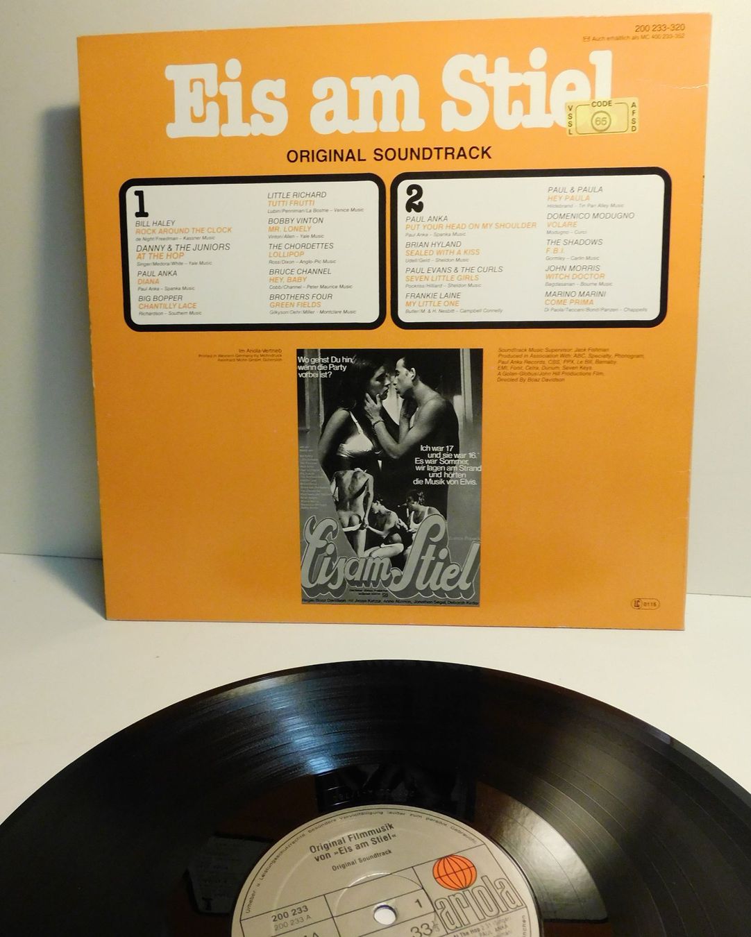 Dischi in vinile: LP Eis am Stiel original Soundtrack – Usato da Sursee venduto da 76 5