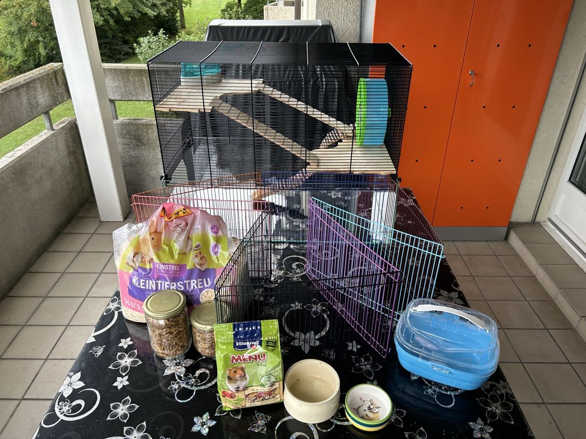 Käfige, Transport & Sicherheit: Käfig für Hamster – Gebraucht aus Winterthur von Murat74 3