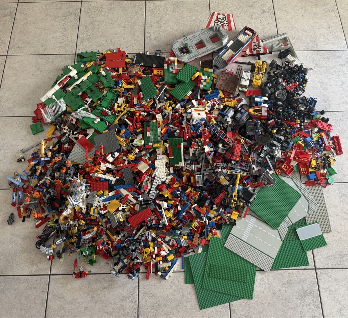 Lego Baukästen: 22kg Lego Mix – Gebraucht aus Kaiseraugst von 420n