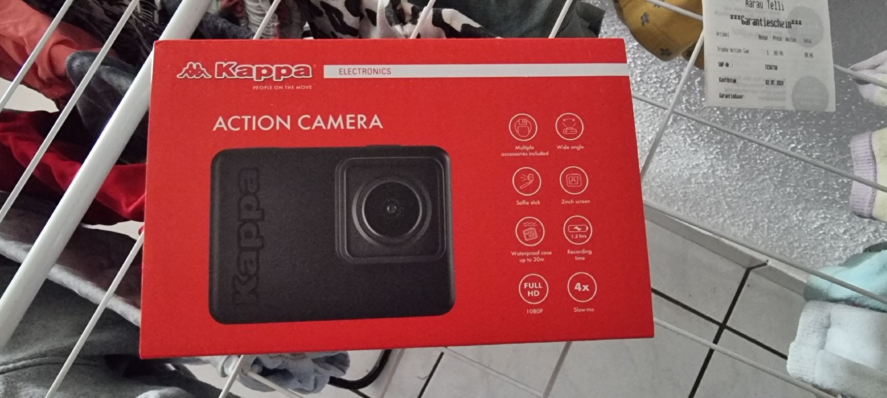Action Cam: Kappa Action Cam – Neu und originalverpackt aus Rupperswil von