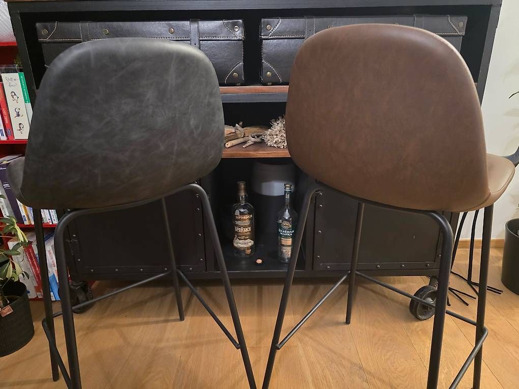 Hochstühle: 2 chaises de bar rétro industriel – Gebraucht aus Versoix von Leana8 2