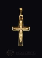 SCHÖNER KREUZ ANHÄNGER IN 18K GOLD