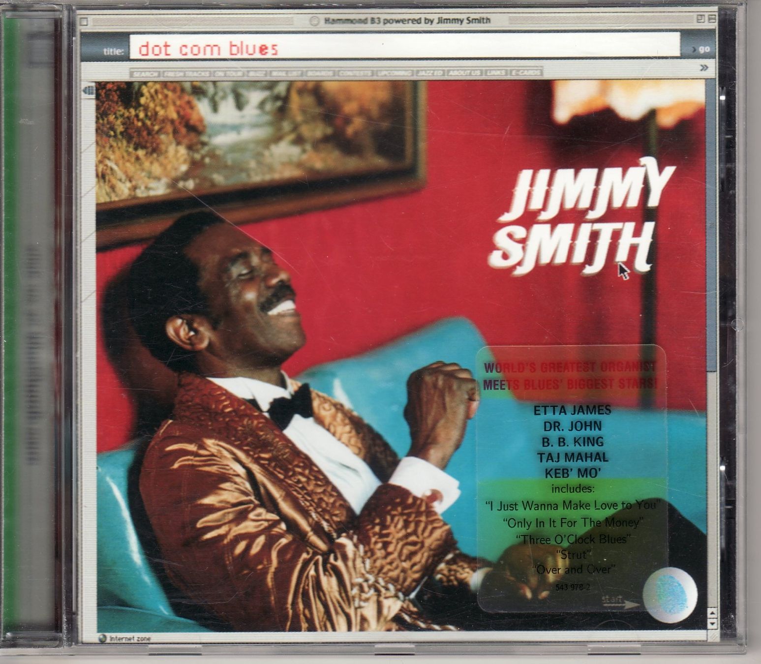 CDs: Jimmy Smith – Dot Com Blues – Neu (gemäss Beschreibung) aus Boussens von catfood01