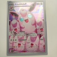 Pokemon Wigglytuff Illustration Full Art Knuddeluff