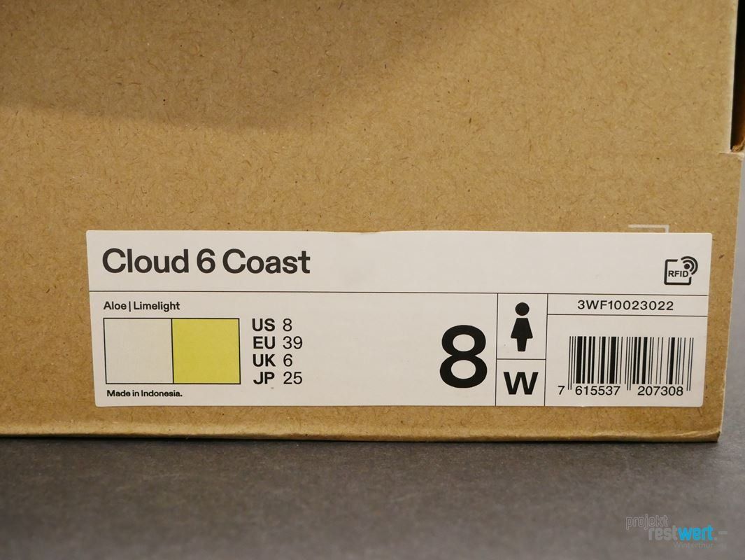 On Scarpe da donna: ON Cloud 6 Coast Damen Laufschuhe, EU 39 – Nuovo (secondo la descrizione) da Winterthur venduto da Restwert_Winterthur 6