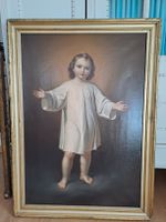 Gemälde D. Annen Arth 1893, Jesuskind, antik, Rarität!