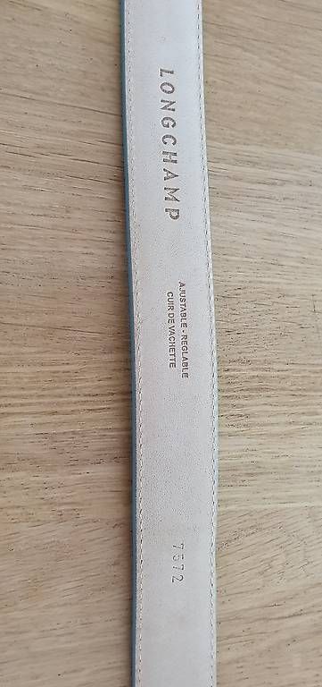 Gürtel: Longchamp-Gurt in Hellblau/Türkis – Neu und originalverpackt aus Zürich von zuHause75 3