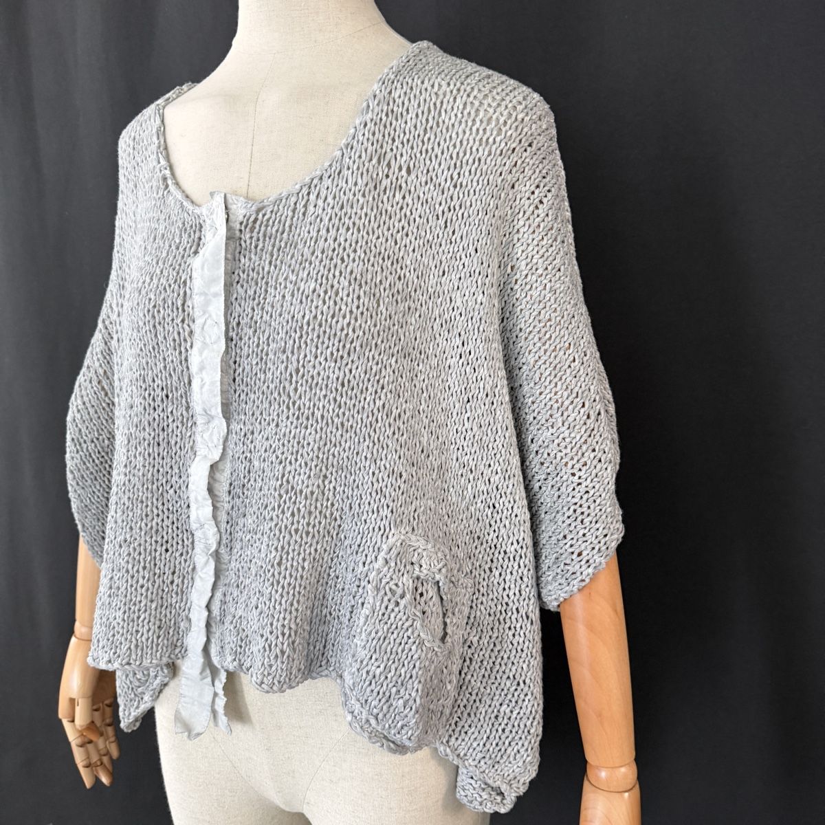 Barbara Speer Maglioni & Felpe: BARBARA SPEER Linen Cardigan – Nuovo (secondo la descrizione) da Emmen venduto da Colette-Juliette 1