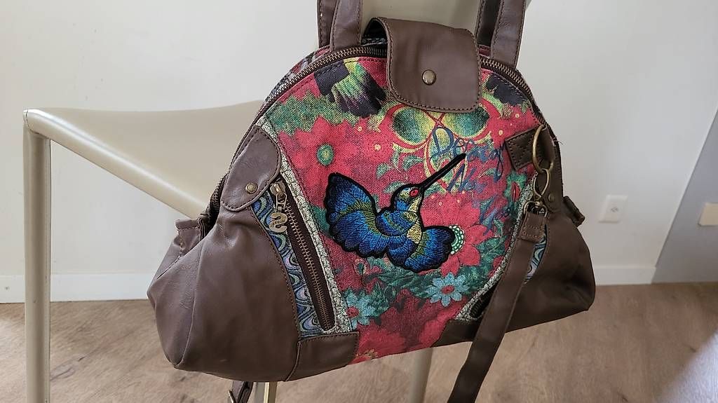 Desigual Taschen für Damen: Sac desigual colibri multicolore et brun – Gebraucht aus Trélex von emm_rz7g 2