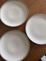 1x Winterling 2x Bavaria Teller Set weiss grau 3 Stück