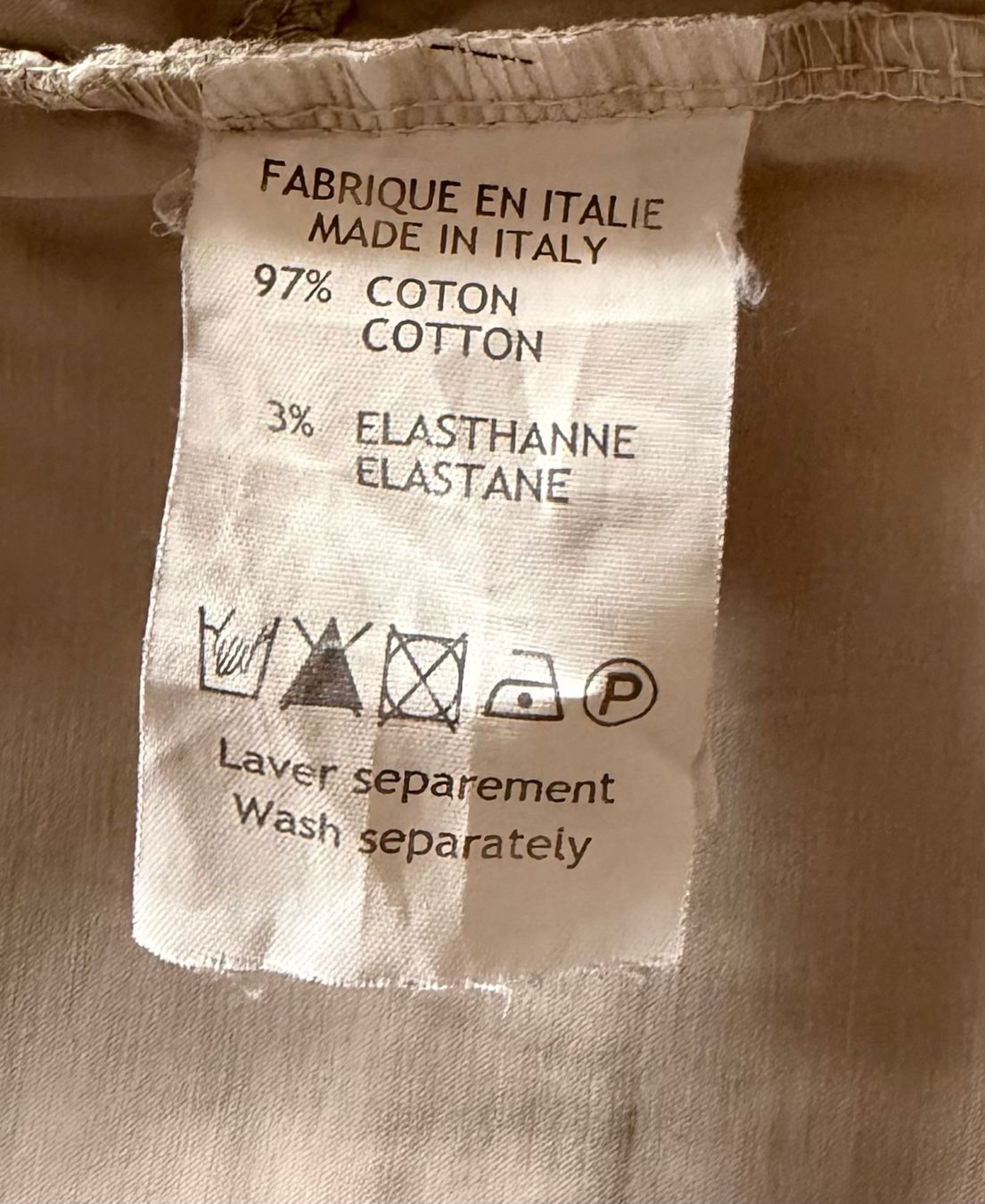 Pantaloni: Sommerhose La Fée Maraboutée Grösse 42 beige – Usato da Nussbaumen AG venduto da brigitebardot 3