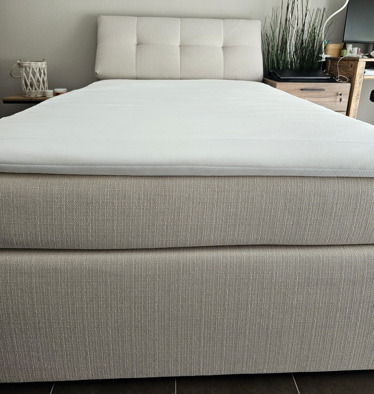 Letti: Boxspringbett 120/200 cm Creme wie NEU – Usato da Würenlos venduto da sas_7pq9
