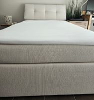 Boxspringbett 120/200 cm Creme wie NEU