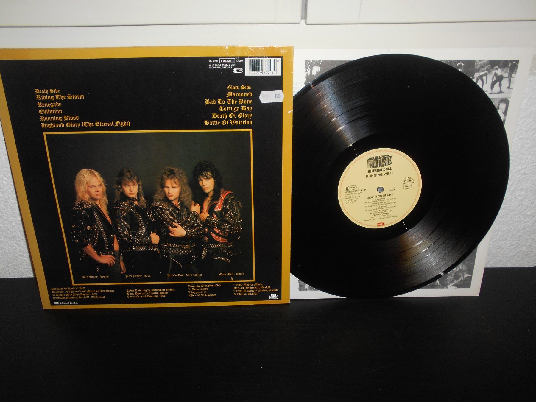 Schallplatten: Running Wild – Death Or Glory / 1989 – Gebraucht aus Aarberg von witchhunter01 1
