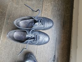 Zara Leather Lace Shoes