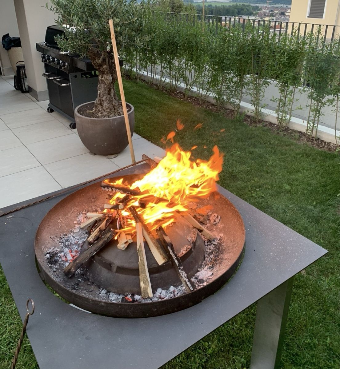 Bracieri: Grill Feuerschale – Usato da Alpnach Dorf venduto da salieri02 1