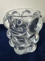 Vintage Bolsius Kerzenhalter Glas Kugel Design, Rarität!