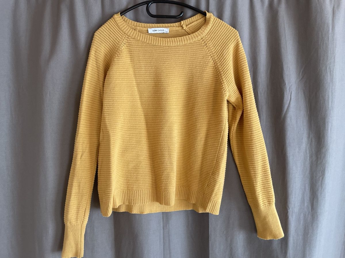 Pulls & Sweat-shirts: Pull jaune moutarde  – D'occasion à Sugiez par Becool18