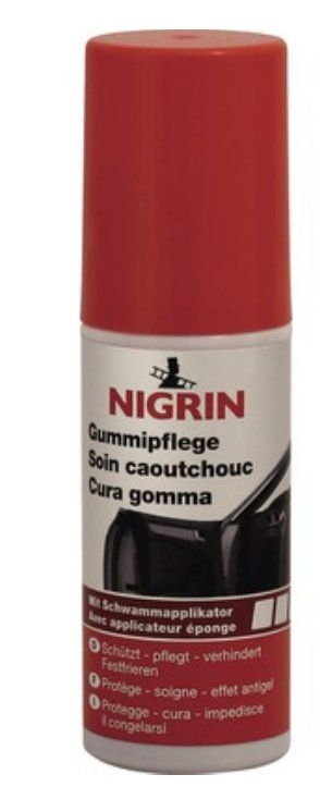 Prodotti di pulizia: Nigrin Gummipflege 75ml – Nuovo e nell'imballaggio originale da Oensingen venduto da Liquidations-Shop