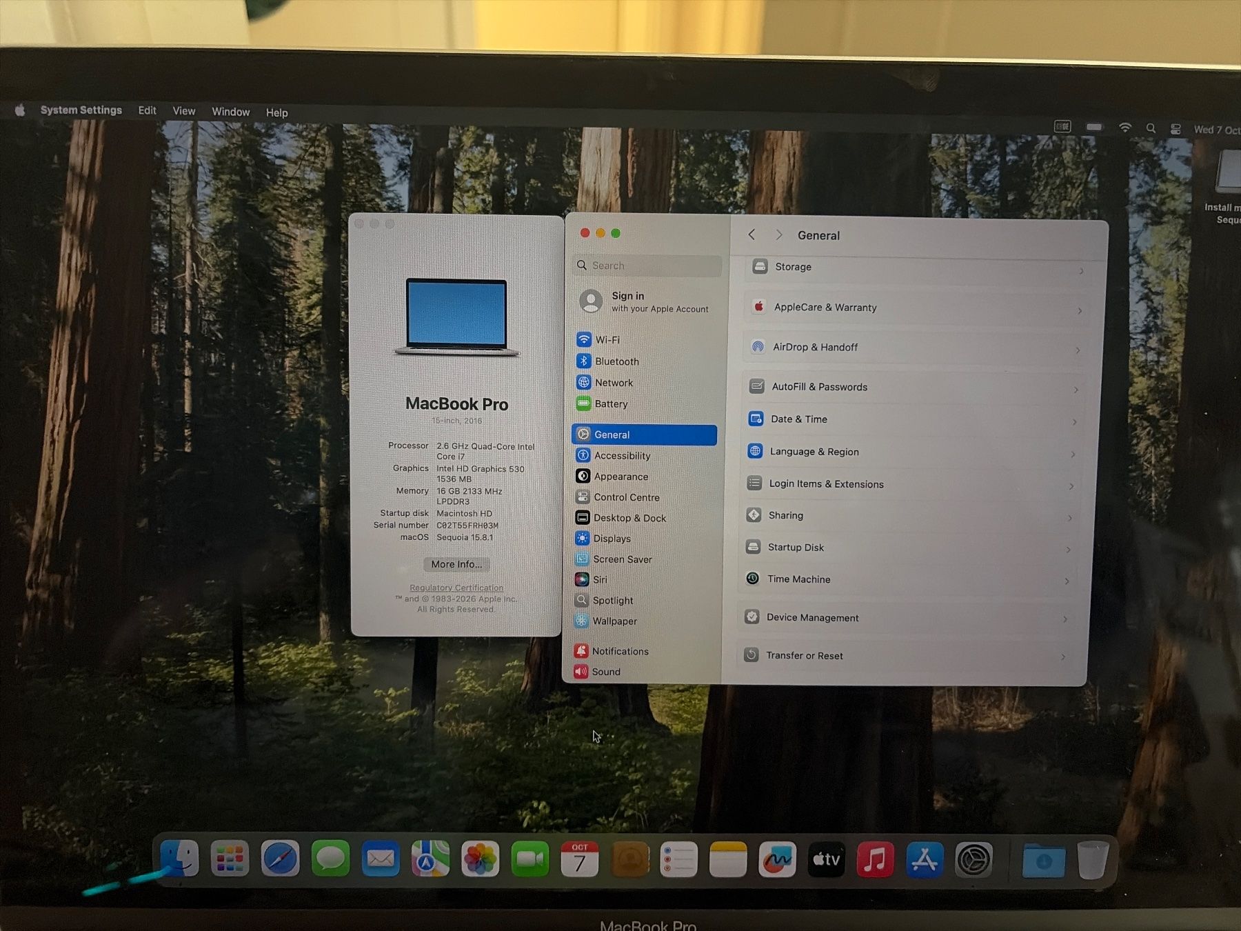 Apple Portables: Macbook pro, intel i7, 15-inch 2016 – D'occasion à Luzern par digt0147 3