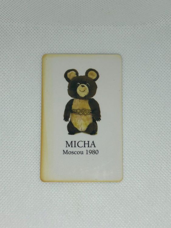 Plaque Vintage XXII Jeux Olympiques Moscou 1980 – Authentique – Pièce Rare
