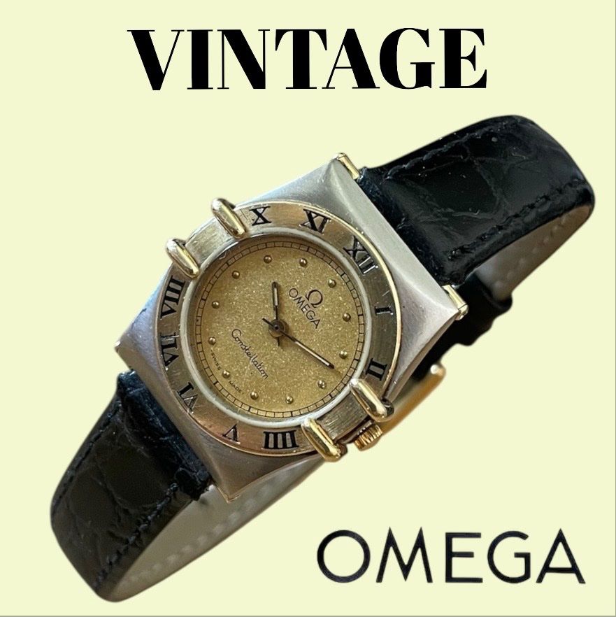 Omega Orologi: Omega Swiss Vintage Uhr – Usato da lyss venduto da Uhrenparadies 1