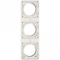 Feller NUP Montagerahmen NEVO 3x1 weiss